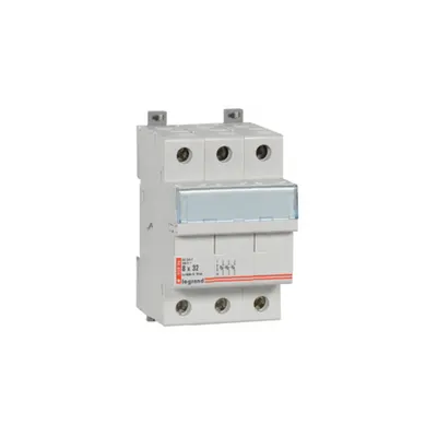 Suport fuzibile - pentru industrial siguranta cilindrica fuzibila 8.5 x 31.5 mm 400 V~ - 3P