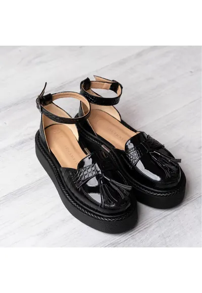 Pantofi din piele intoarsa Augustino - Negru - Negru