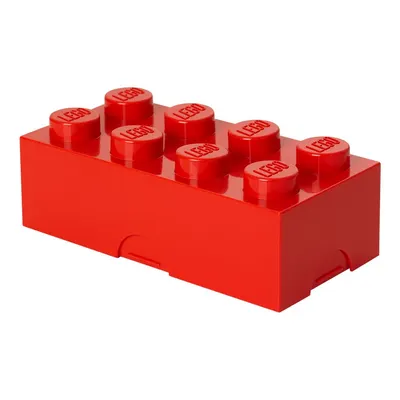 Cutie de depozitare pentru copii roșie din plastic 20x10x7 cm – LEGO®