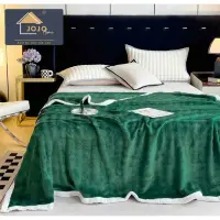 Patura CoCoLiNo, Jojo Home, 200x230cm, tip Blanita Wave, Verde