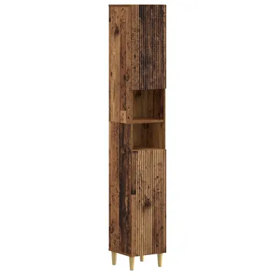 vidaXL Cabinet de Baie cu Raft Deschis ARNHEM Lemn vechi