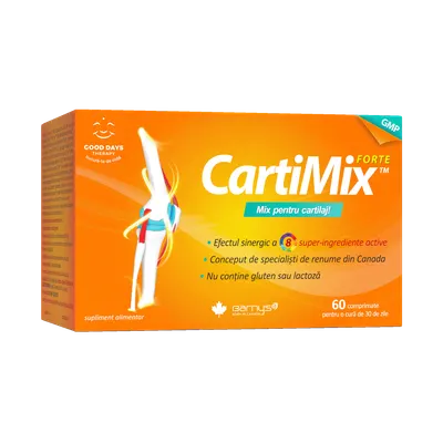 Cartimix Forte, 60 comprimate, Good Days Therapy