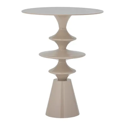 Măsuță auxiliară rotundă din aluminiu ø 35,5 cm Samio – Bloomingville