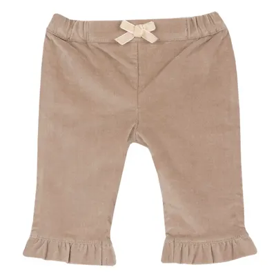Pantaloni lungi bebe Chicco, Bej cu alb, 00104-69MFCO