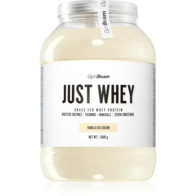 GymBeam Just Whey proteine din zer cu enzime digestive aroma Vanilla Ice Cream 1000 g