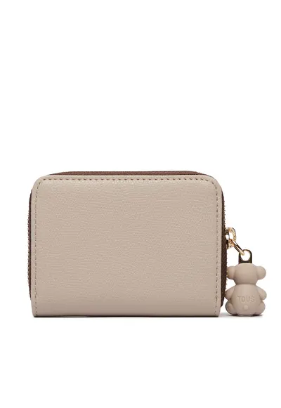 Portofel dama - ecologic - bej - One Size INTL