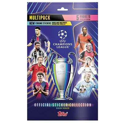 Set stickere, Topps, Champions League 2024-2025, Multipack