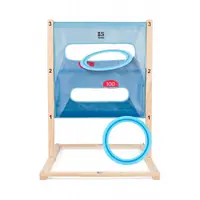 Joc 2 in 1 pentru copii BS Toys Aruncarea discului si scara