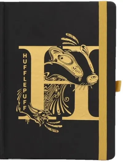 Carnet de notițe Piramidă Filme: Harry Potter - Hufflepuff Foil, format A5