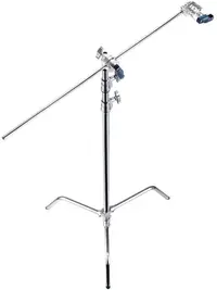 Trepied Manfrotto Avenger C-STAND KIT 33 - cu coloană fixă, spadă și cap de prindere – cromat