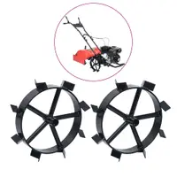 Gossi roti metalice pentru motocultor pe benzina de 6,5 cp, 2 buc.