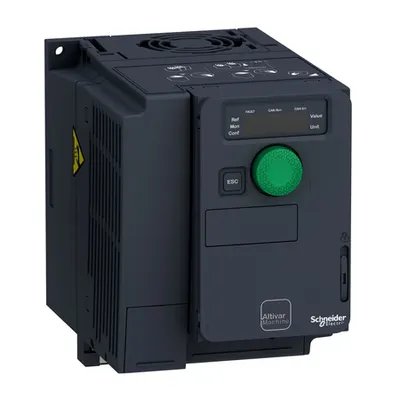 Variable speed drive, ATV320, 0.37 kW, 380…400 V, 3 phases, compact