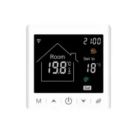 Termostat Wi-Fi BeOk pentru centrala termica pe gaz si incalzire in pardoseala