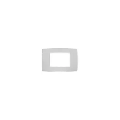 Placa ornament 4 module Alb Vimar