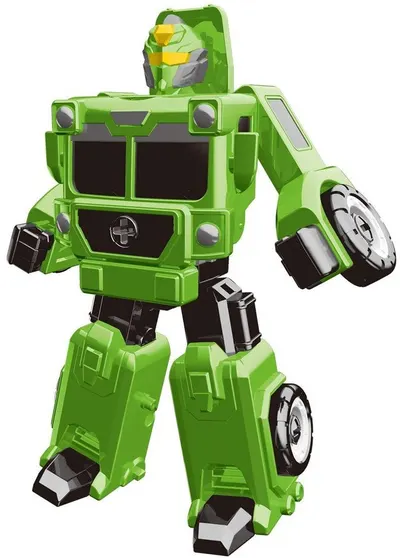 Raya Toys - Camion Mecha, Transformer, verde