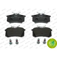 Set placute frana, frana disc FERODO FDB541