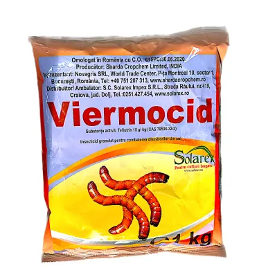 Viermocid 1 kg, Sharda, produs impotriva viermilor sarma si a viermilor vestici ai radacinilor in cultura de porumb - Default Title