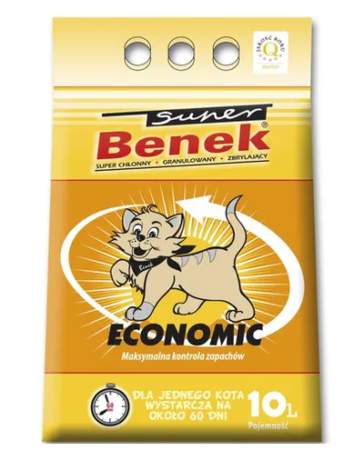 Benek Super Economic nisip pentru litiera 10 L