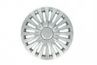 Set 4 bucati capac roata model Vento, 15inch, culoare argintiu