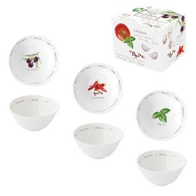 Set 3 boluri, porțelan, 10 cm, Home&Kitchen, Easy Life