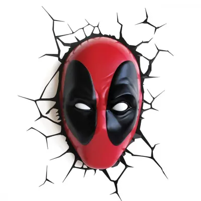 Lampa 3D Marvel - Deadpool