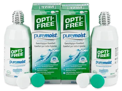 Solutie OPTI-FREE PureMoist 2x300 ml