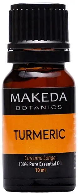 Makeda Botanics Ulei esențial de turmeric, grad terapeutic, 10 ml