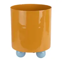 Ghiveci decorativ din metal ø 20 cm Double Funky – PT LIVING