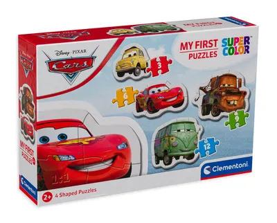 Puzzle bebe Clementoni 4 în 1 - Masini 3