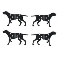 Balamale pentru ușă 4 buc. din metal Dog – Esschert Design