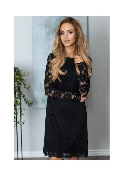 Rochie trapez din dantela