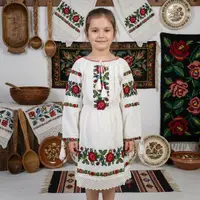 Rochie traditionala fetite Narcisa