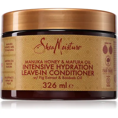 Shea Moisture Manuka Honey & Yogurt Leave-In Conditioner balsam (nu necesita clatire) pentru par deteriorat 326 ml