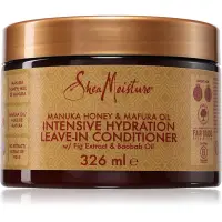 Shea Moisture Manuka Honey & Yogurt Leave-In Conditioner balsam (nu necesita clatire) pentru par deteriorat 326 ml