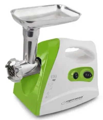 Masina de tocat carne ESPERANZA Meatball EKM012G, 600W (Alb-Verde)
