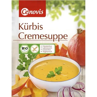 Supa Crema de Dovleac fara Gluten Ecologica/Bio 40g