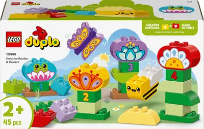 Constructor LEGO Duplo - Grădină și flori creative (10444)
