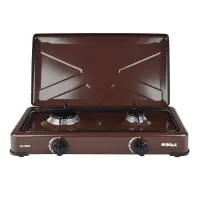 Aragaz 2 arzatoare 1.5KW, 50x36 cm, 1.5kw Maro, NURGAZ