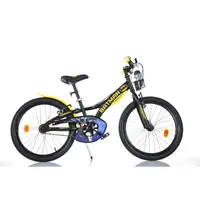 Bicicleta cu pedale, Dino Bikes, Batman, 20 inch, Pana la 130 cm