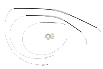Set reparatie macara geam Stanga/Dreapta Fata potrivit LAND ROVER FREELANDER I 1998-2006 - (Cabluri; electric)