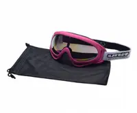 Ochelari copii motocross atv enduro Unit, culoare rama roz, lentila curcubeu