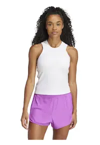Maiou sport dama - AEROREADY - alb - materiale reciclate