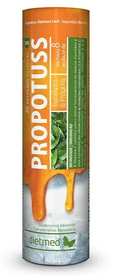 Pastile Prooptus, 20 bucăți, Dietmed