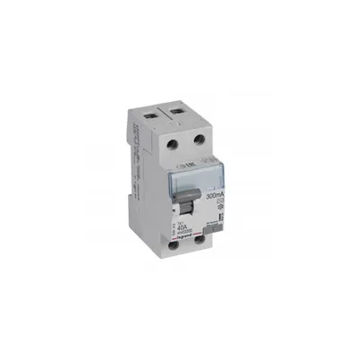 Intrerupator diferential RCCB TX³ - 2P 230 V~ - 300 mA - 40 A - AC type - nu accepta auxiliare