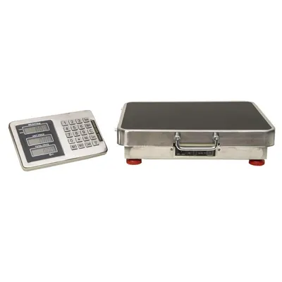 Cantar Electronic cu Platforma, fara Fir, 32 x 42 cm, Capacitate Maxima 200 kg, Inox