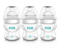 Set Biberoane cu gura larga Advanced Plus, 3x150ml, PUR