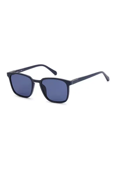 Ochelari de soare cu lentile patrate - Albastru oceanic