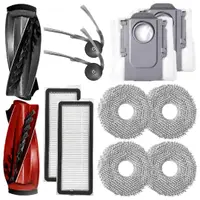 Set accesorii PAA-home® compatibile cu aspiratorul robot Roborock Qrevo Curve/Qrevo Edge/Qrevo Curv S5X/Qrevo Edge S5A/ P20 Pro, 2 perii centrale, 4 l