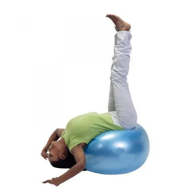 Minge fizioterapeutica Body Ball BRQ Albastru diametru 95 cm