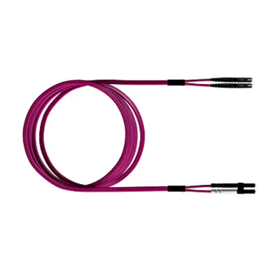 FO Patch Cord Premium, Duplex, LCD/E2000, G50/125, OM4, 2m
